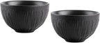 Wilmax Schüssel Lotus Schwarz 250 ml 2er Set WL-664115/A2