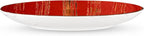 Wilmax Teller 18 cm Rot Porzellan 6er Set WL-668211/A6