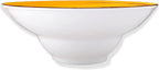 Wilmax Tiefer Teller 22,5 cm 1100 ml Gelb Porzellan 2er Set WL-669423/A2