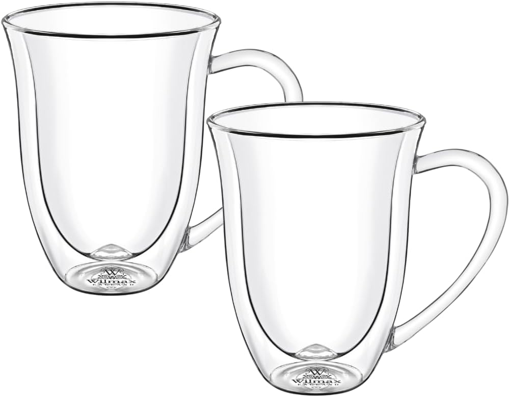 Wilmax Doppelwandiger Becher, 250 ml, 2er Set, WL-888725/A2