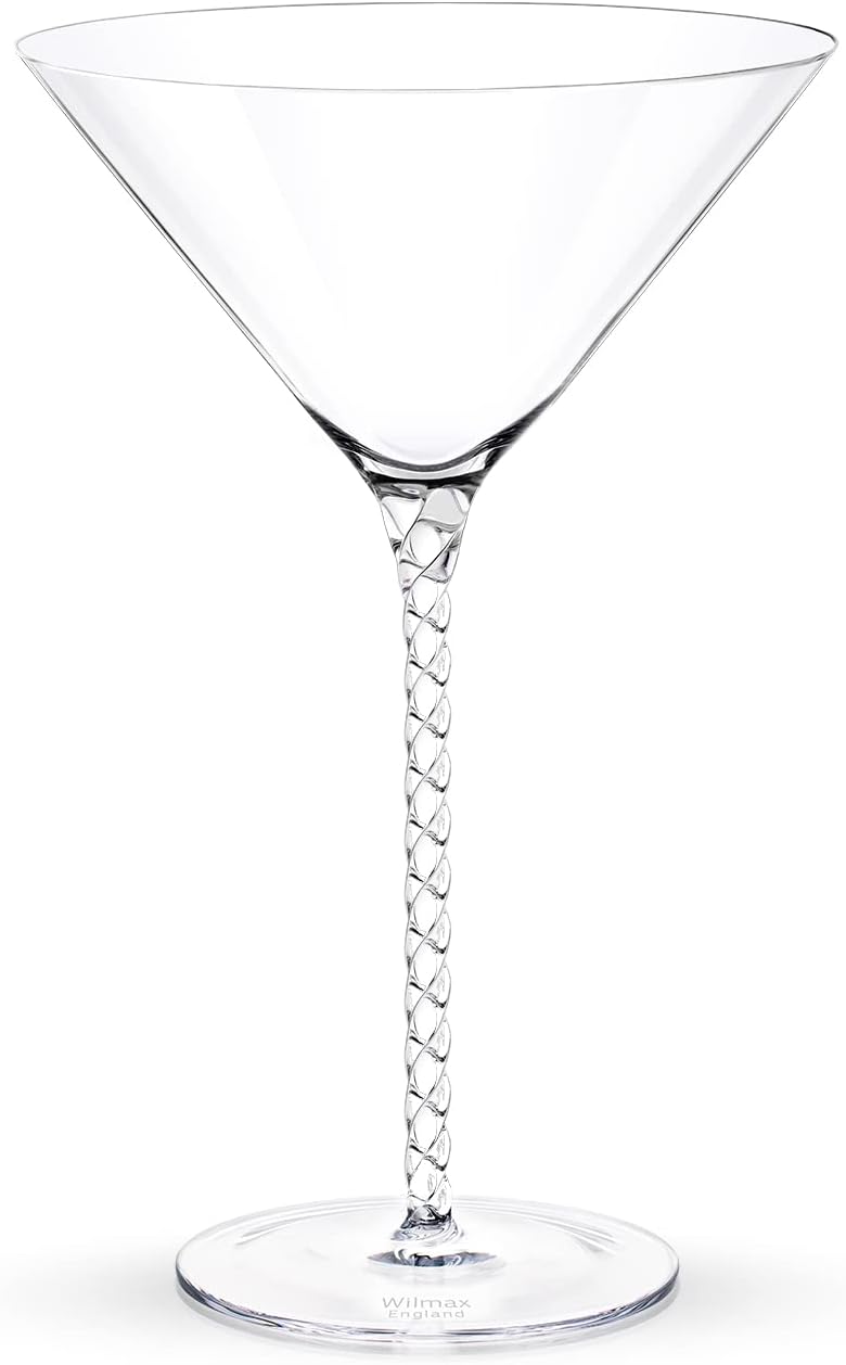 Wilmax Martiniglas 200 ml Kristallglas Transparent 2er Set WL-888106/2C