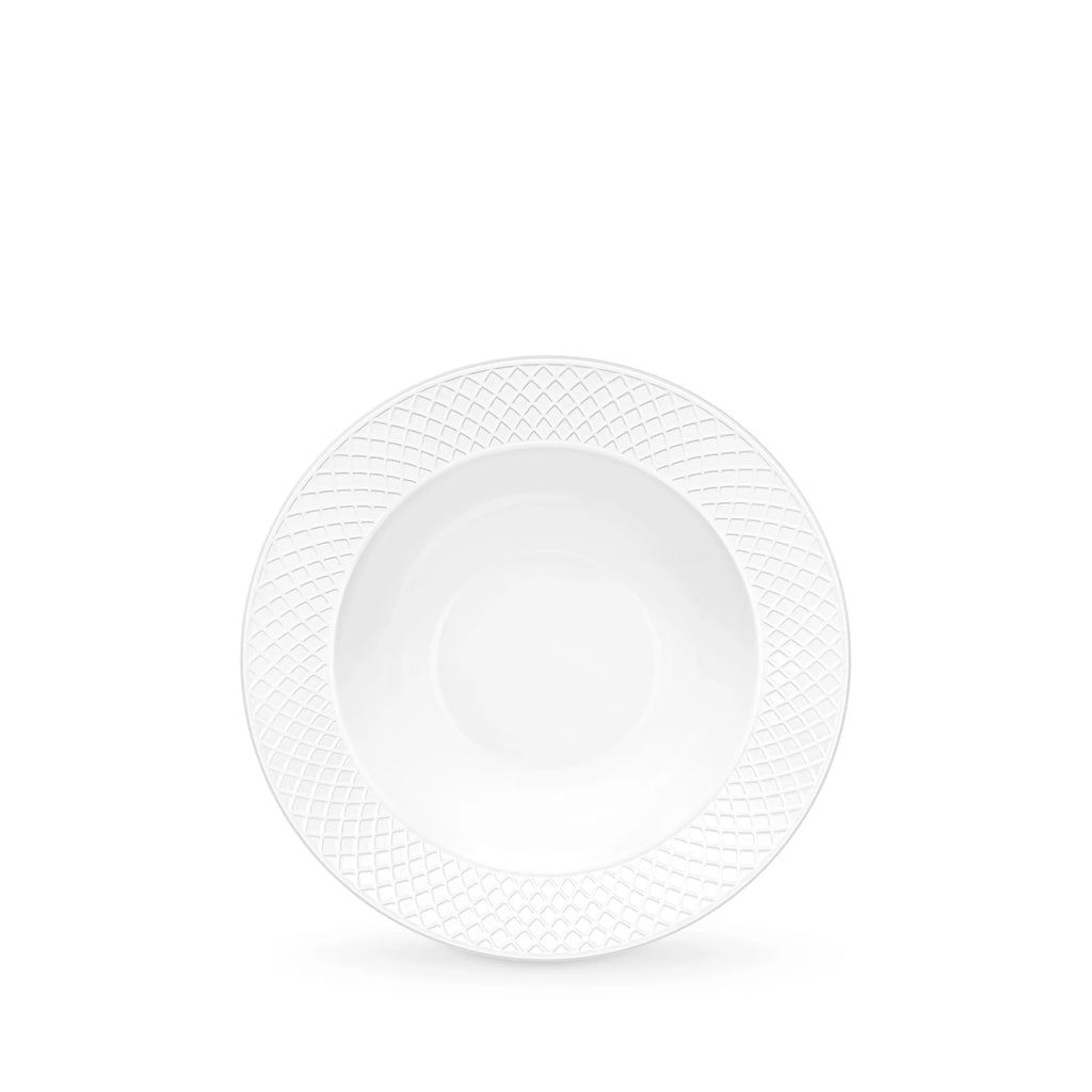 Wilmax Tiefer Teller 22,5 cm Weiß aus Porzellan