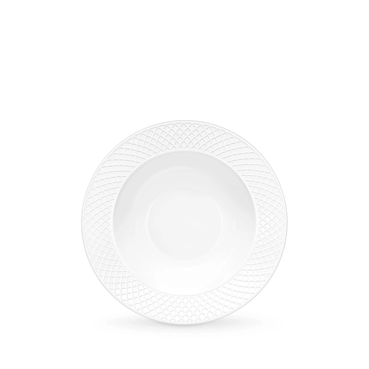 Wilmax Tiefer Teller 22,5 cm Weiß aus Porzellan