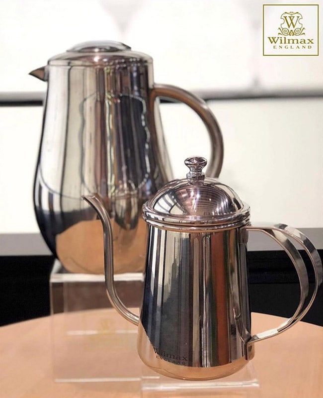 Wilmax Doppelwandige French Press 1000 ml Edelstahl WL-551008/1C