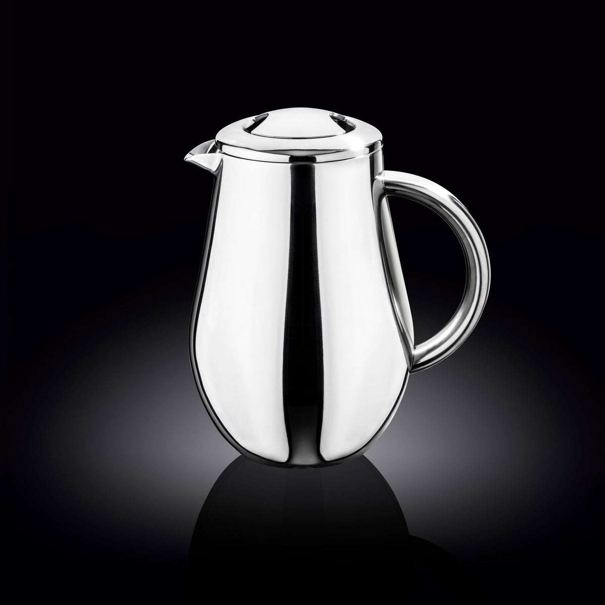 Wilmax Çift Duvarlı French Press 1000 ml Paslanmaz Çelik WL-551008/1C