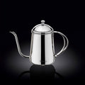 Wilmax Schwanenhalskessel 600 ml Silber aus Edelstahl
