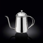 Wilmax Schwanenhalskessel 600 ml Silber aus Edelstahl