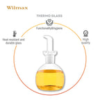 Wilmax Ölflasche 500 ml Transparent aus Glas