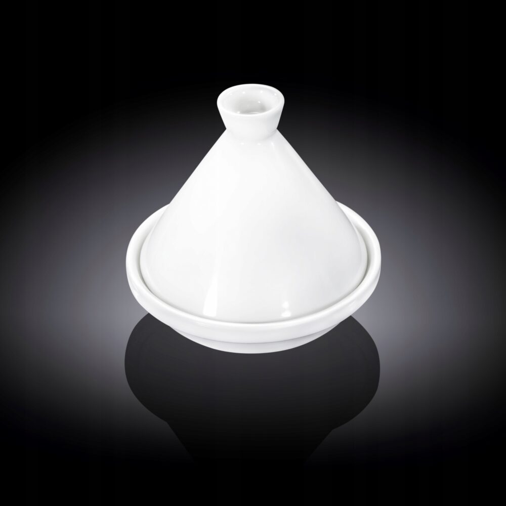 Wilmax Mini-Tagine 10 x 9.5 cm aus Porzellan, Weiß WL-992726/A