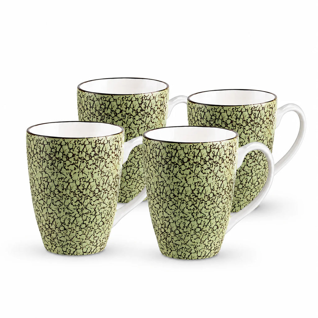 Wilmax Kaffeebecher 450 ml Pistazie aus Porzellan