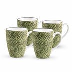 Wilmax Kaffeebecher 450 ml Pistazie aus Porzellan