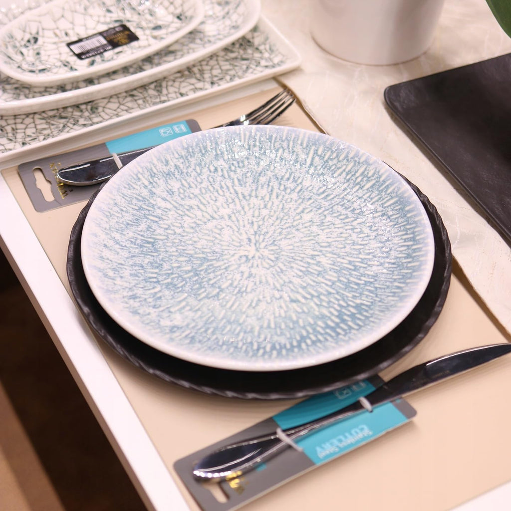 Wilmax Teller 27 cm 2er-Set Mehrfarbig aus Porzellan