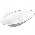 Wilmax Schale 33,5 × 23 cm Weiß aus Porzellan