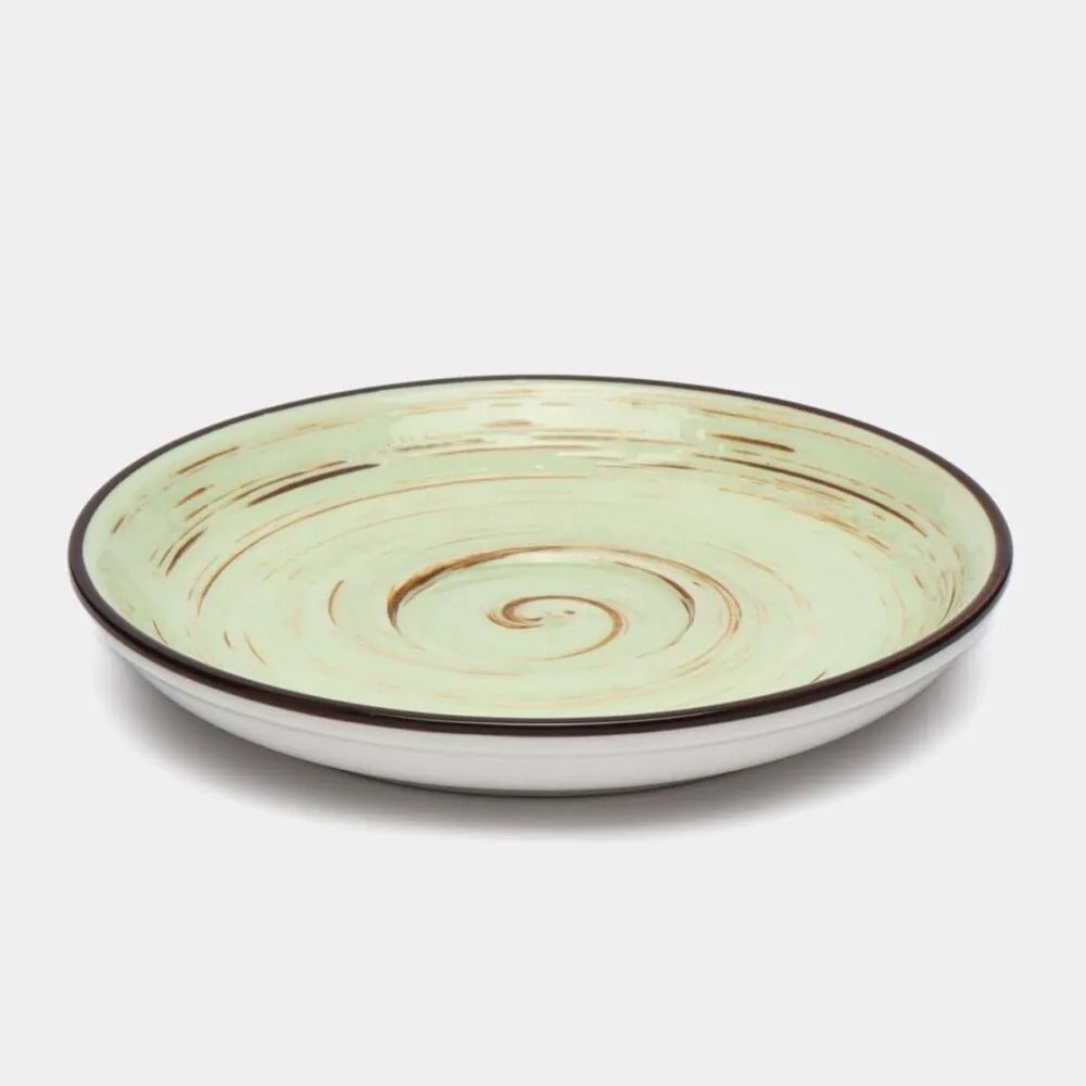 Wilmax Untertasse 11 cm Pistazie aus Porzellan