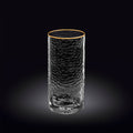Wilmax Gold Rim Glas 290 ml Borosilikatglas Transparent WL-888631/A