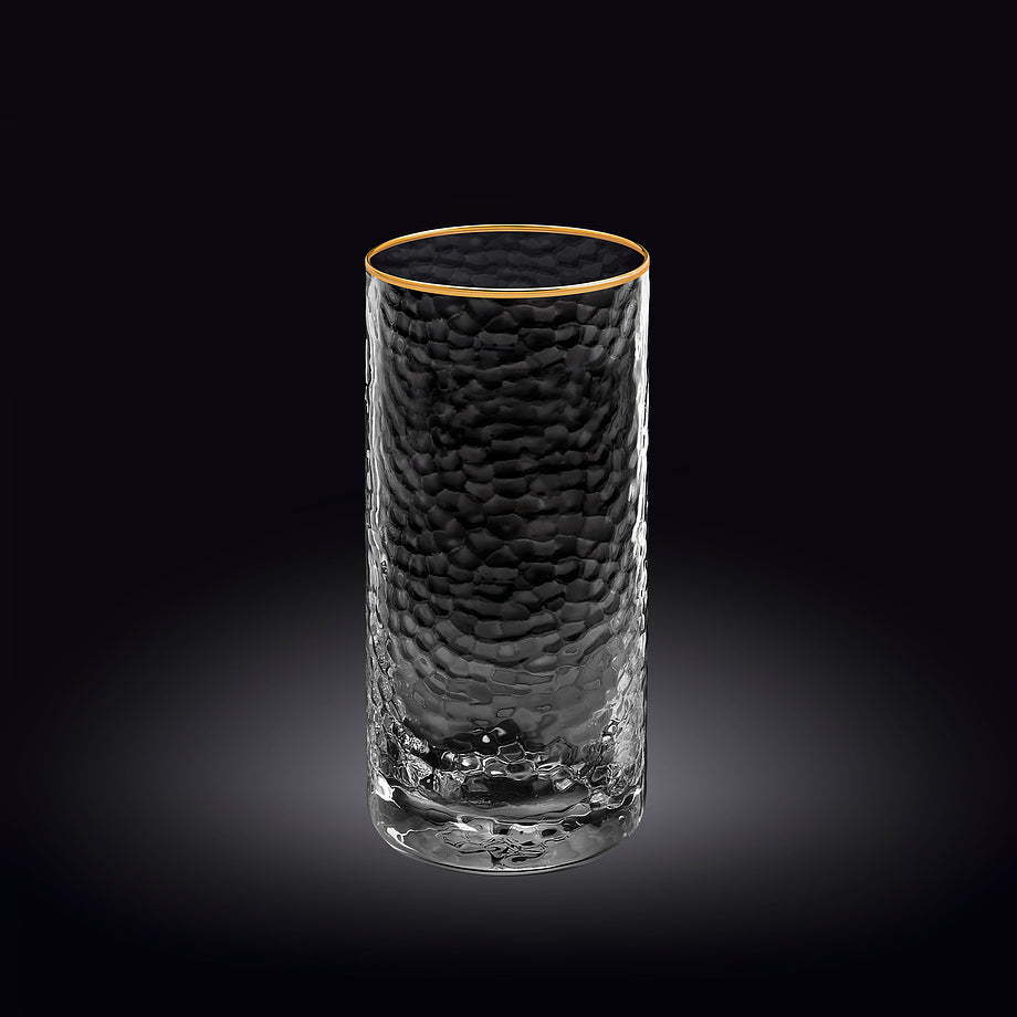 Wilmax Gold Rim Glas 290 ml Borosilikatglas Transparent WL-888631/A