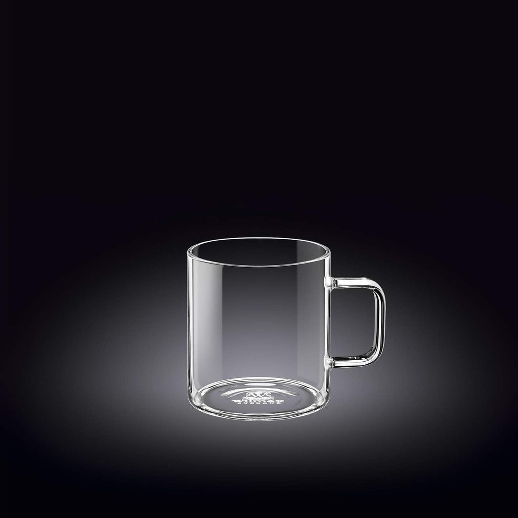 Wilmax Kaffeetasse 160 ml Borosilikatglas Transparent WL-888603/A