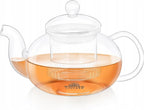 Wilmax Teekanne 620 ml Glas mit Glasdeckel Transparent WL-888812/A