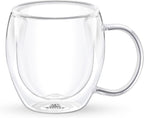 Wilmax Doppelwandiger Glasbecher 400 ml Transparent WL-888748/A