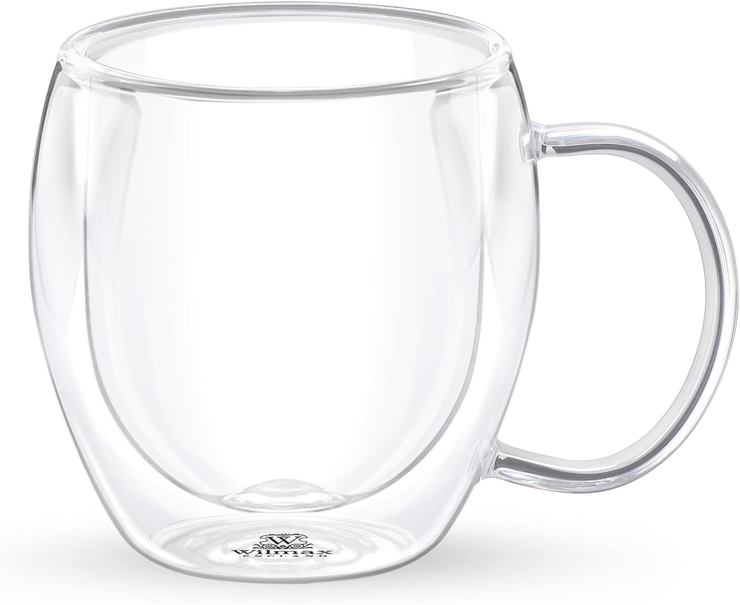 Wilmax Doppelwandiger Glasbecher 400 ml Transparent WL-888748/A