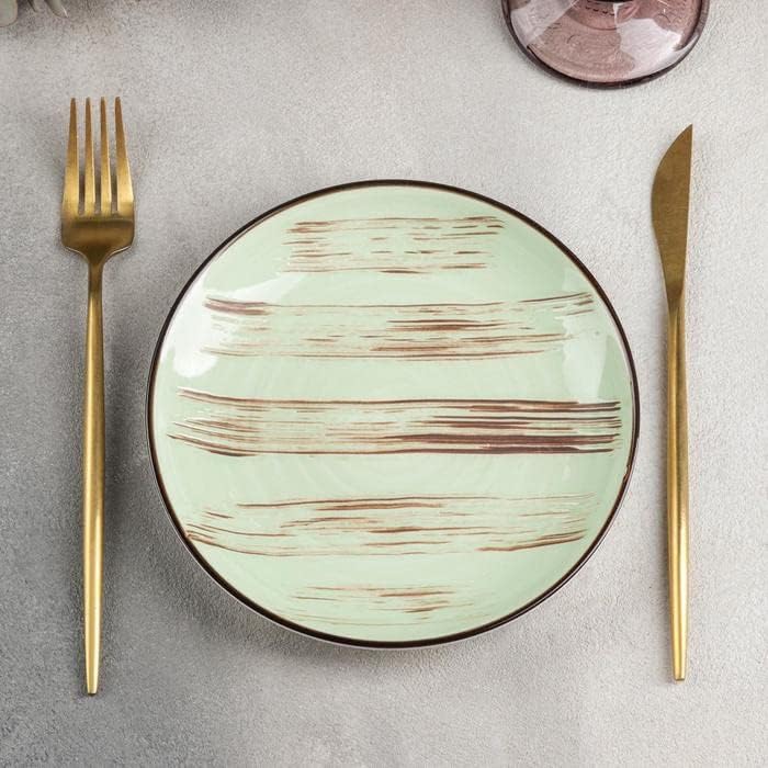 Wilmax round dessert plates 6-piece, 18 cm, ColorBoom collection WL-668111/A6