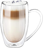 Wilmax Doppelwandiger Becher 400 ml Transparent WL-888741/A
