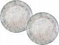 Wilmax Teller 25 cm 2er-Set Mehrfarbig aus Porzellan