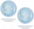 Wilmax Tiefer Teller 23 cm 2er-Set Mehrfarbig aus Porzellan