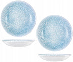 Wilmax Tiefer Teller 23 cm 2er-Set Mehrfarbig aus Porzellan