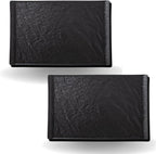 Wilmax Rechteckiger Teller 29.5 x 14.5 cm 2er Set SlateStone Schwarz WL-661109/A2