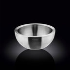 Wilmax Schüssel aus Edelstahl, 1300 ml, Silber matt, WL-553003/A