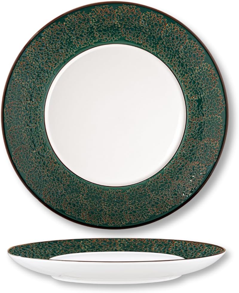 Wilmax Porzellan Teller 25 cm, Grün Splash   WL-667514/A