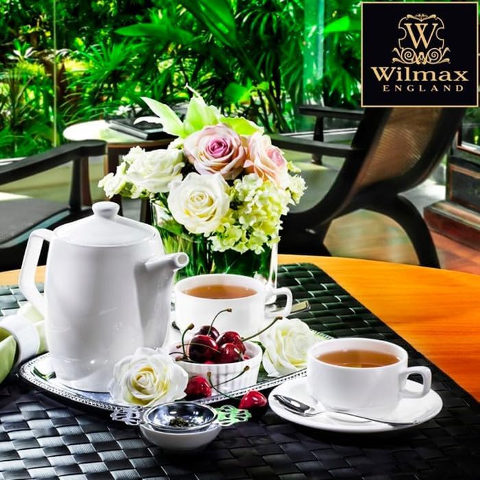 Wilmax Kaffeetasse mit Untertasse 140 ml Stella WL-993039/AB