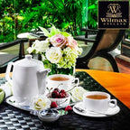 Wilmax Kaffeetasse mit Untertasse 140 ml Stella WL-993039/AB