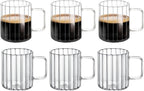 Wilmax Glastasse 200 ml Thermoglas 6er Set WL-888614/A6