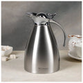 Wilmax Isolierkanne 1000 ml Edelstahl Silber WL-511020115/A