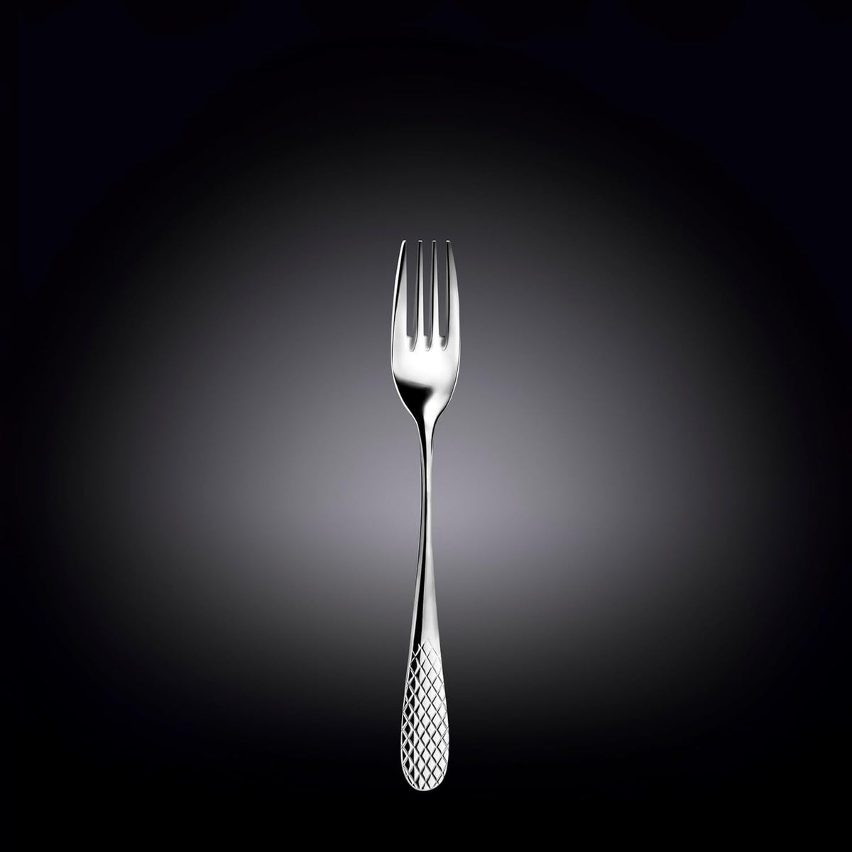 Wilmax Dessertgabel 19 cm 2er-Set Silber aus Edelstahl