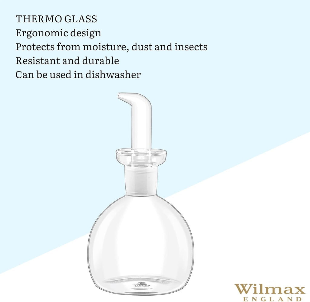 Wilmax Ölflasche 500 ml Glas Transparent WL-888952/A