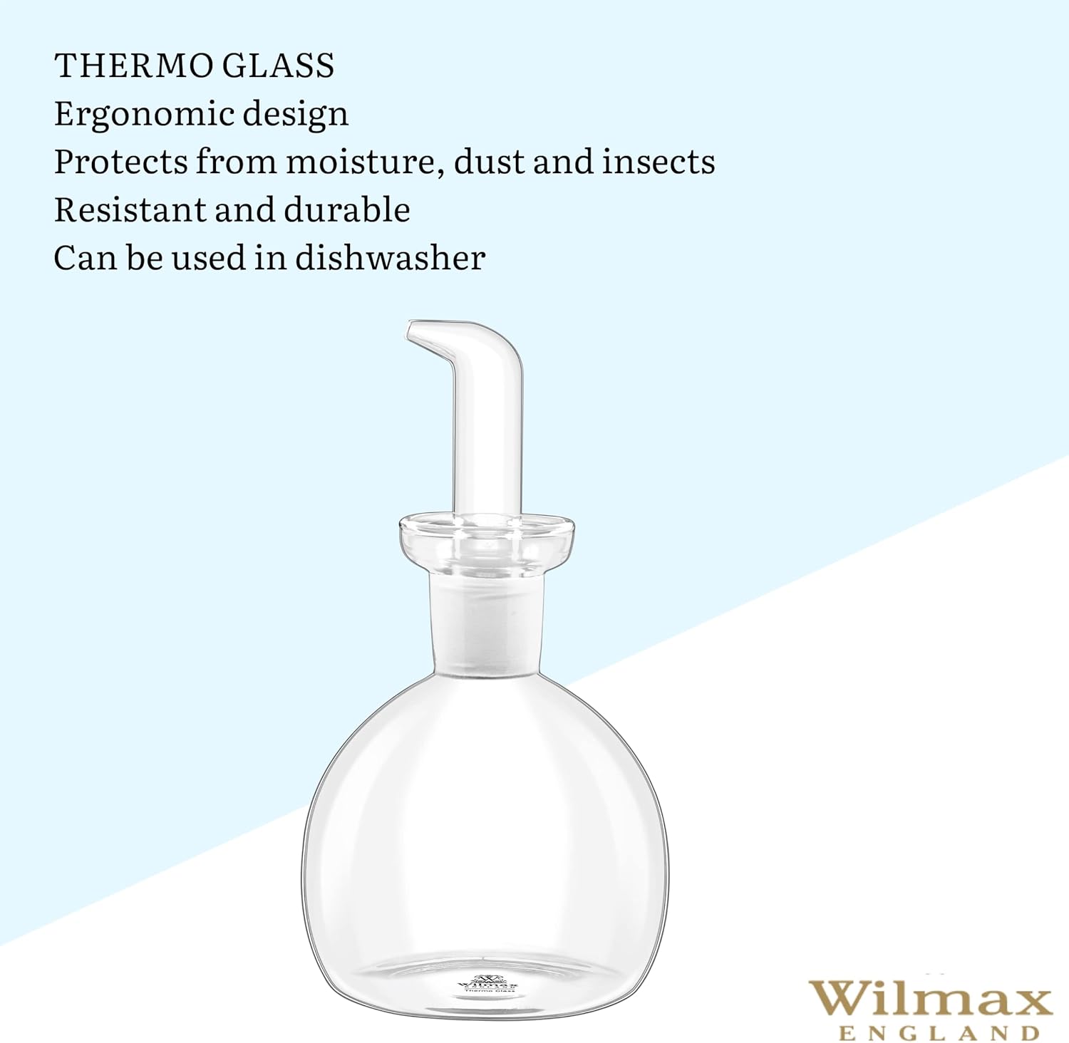Wilmax Ölflasche 500 ml Glas Transparent WL-888952/A