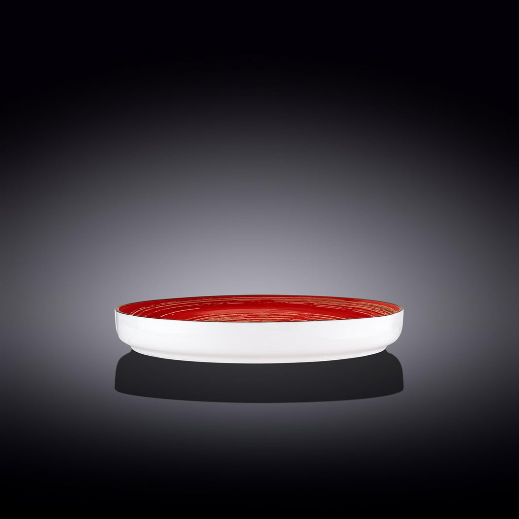 Wilmax Teller 23 cm Rot Porzellan WL-669219/A