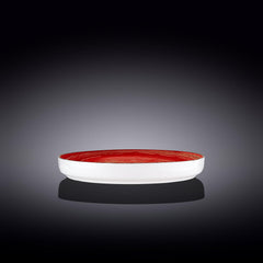 Wilmax Speiseteller, 23 cm, Rot, Porzellan, WL-669219/A
