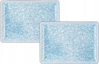 Wilmax Servierplatte 23,5 x 17 cm Mehrfarbig Porzellan 2er Set WL-671651/A2