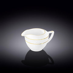 Wilmax Milchkännchen mit Goldrand 280 ml – Elegantes Design – WL-880102475/A