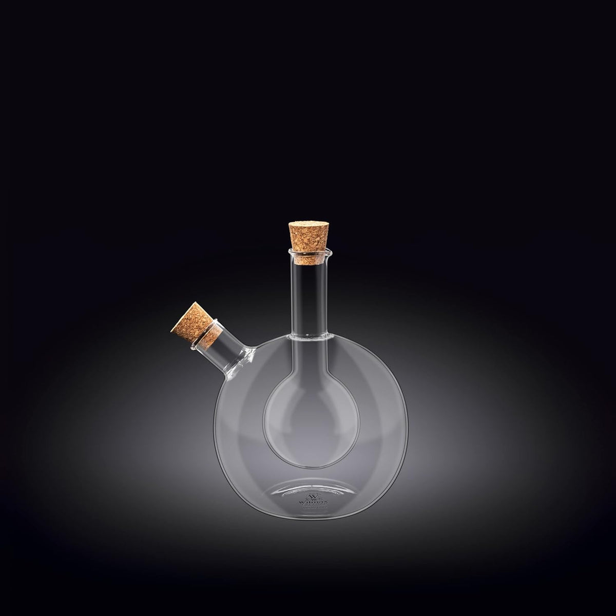 Wilmax Öl- und Essigflasche 300/60 ml Transparent aus Glas
