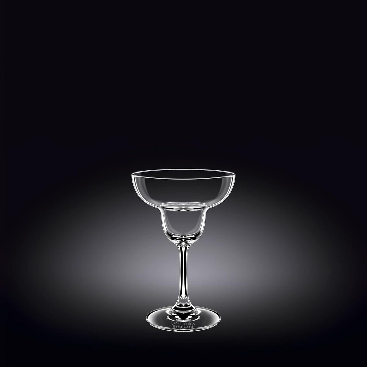 Wilmax Margaritaglas 280 ml 6er-Set Transparent aus Wilmax Crystalline-Serie