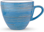 Wilmax Tasse 190 ml Blau aus Porzellan
