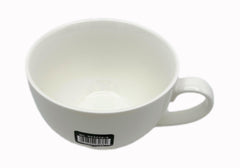 Wilmax WL-993038/A Porzellan Jumbo Becher, Weiss, 420mL Kapazität