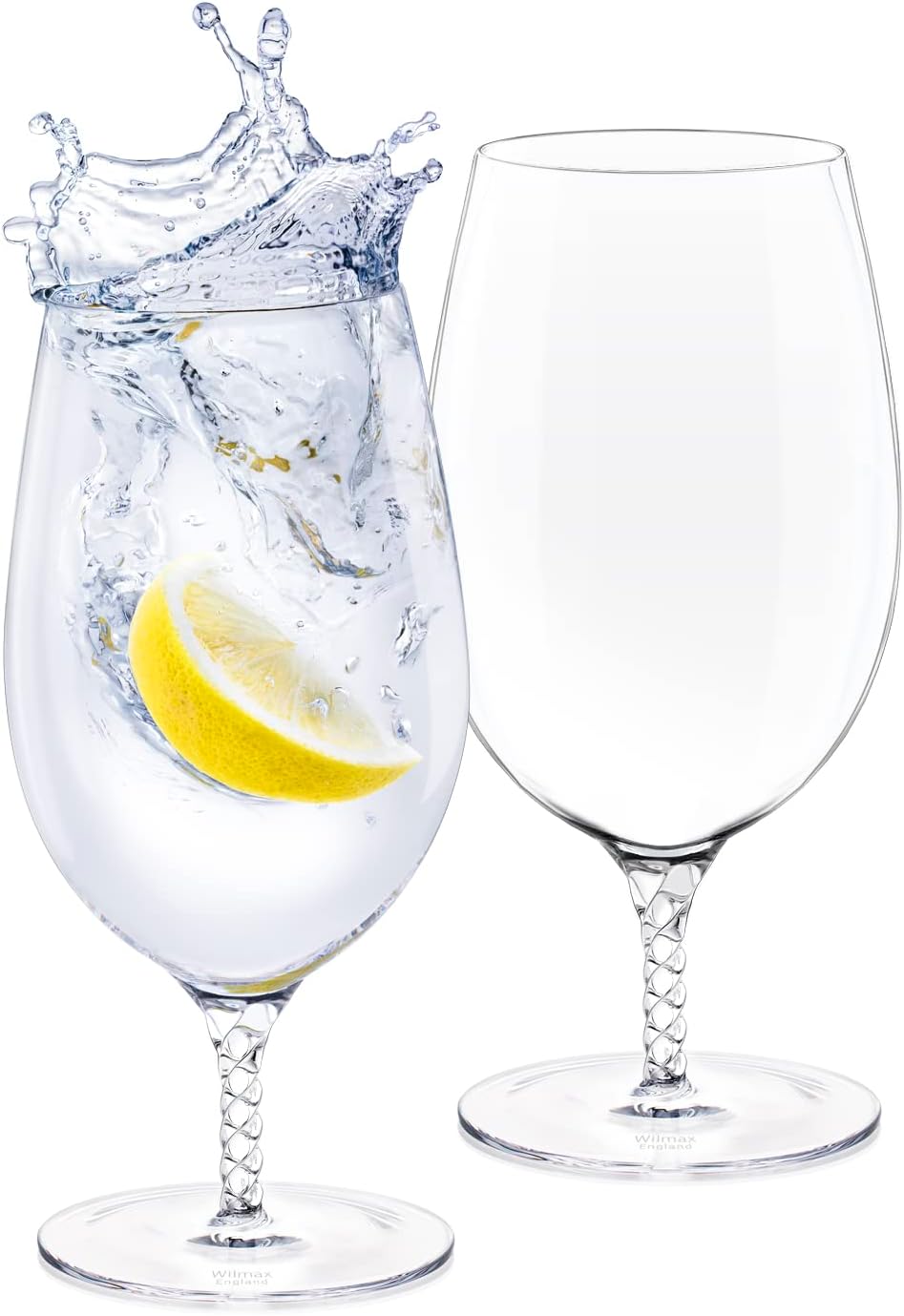 Wilmax Bierglas 420 ml Kristallglas Transparent 2er Set WL-888109/2C