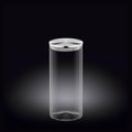 Wilmax Vorratsglas 1500 ml mit Edelstahl Deckel Transparent WL-888517/A