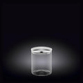 Wilmax Vorratsglas 760 ml mit Edelstahl Deckel Transparent WL-888513/A